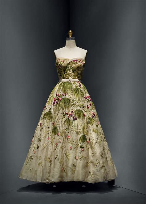 dior floral gown|vintage christian dior gowns.